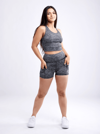JupiterGear Racerback Lightweight Training Crop Tank Top