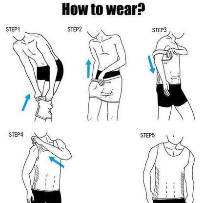 Compression Shirts for Men Slimming,Men Body Shaper Fajas para Hombres