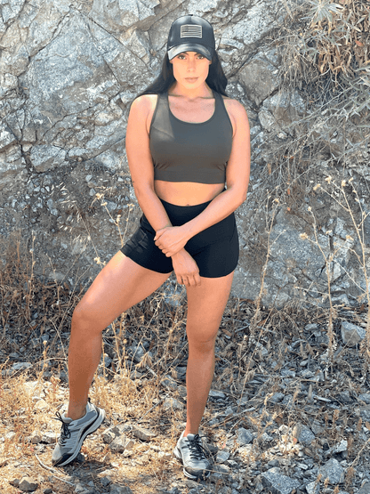 JupiterGear Racerback Lightweight Training Crop Tank Top