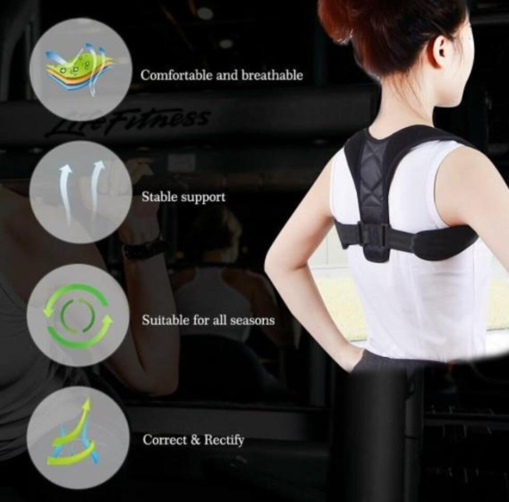 Adjustable Back Posture Corrector – Unisex
