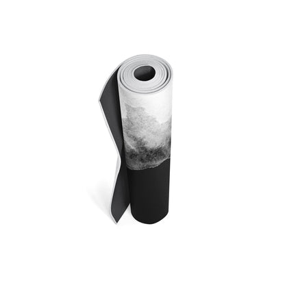 All-Black Non-Slip Cushioned Yoga Mat