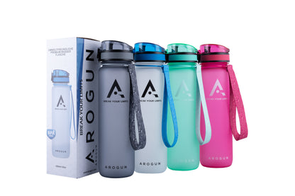 1L Motivational Water Bottle with Time Markers