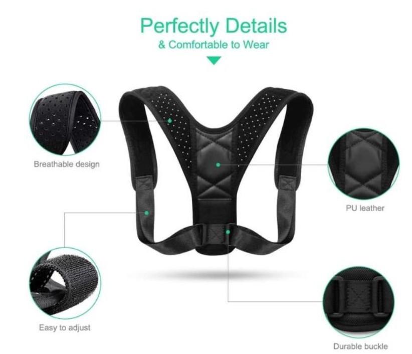 Adjustable Back Posture Corrector – Unisex