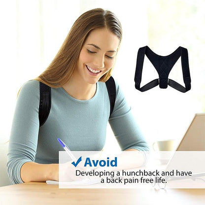 Adjustable Back Posture Corrector – Unisex