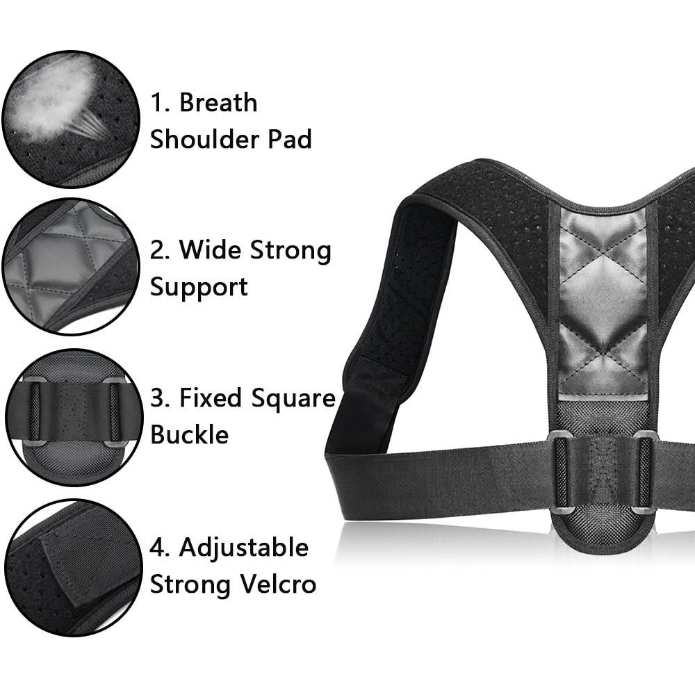 Adjustable Back Posture Corrector – Unisex