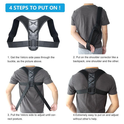 Adjustable Back Posture Corrector – Unisex