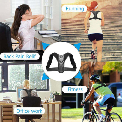 Adjustable Back Posture Corrector – Unisex