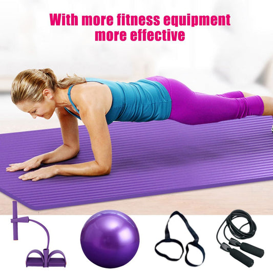 Deluxe 5-Piece Yoga & Home Workout Set