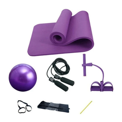 Deluxe 5-Piece Yoga & Home Workout Set