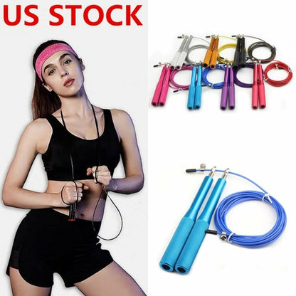 Adjustable Speed Jump Rope for CrossFit & HIIT