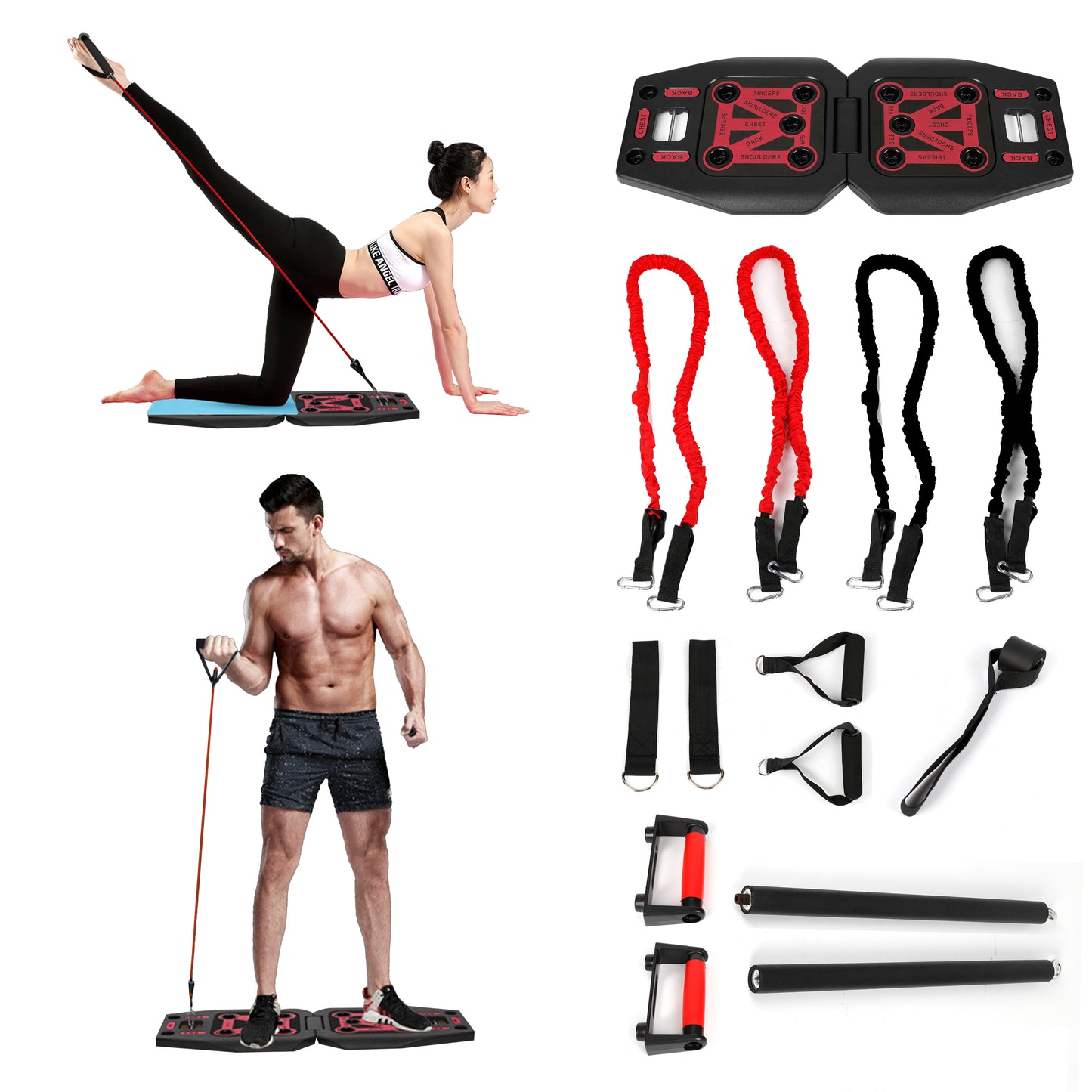 9-in-1 Push-Up Board Training System